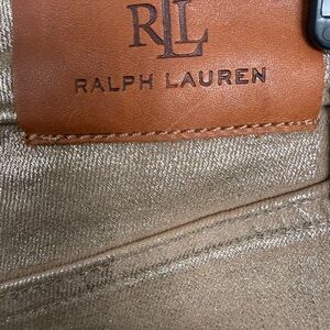Ralph Lauren Women's Size 6 Gold Vintage Black Label